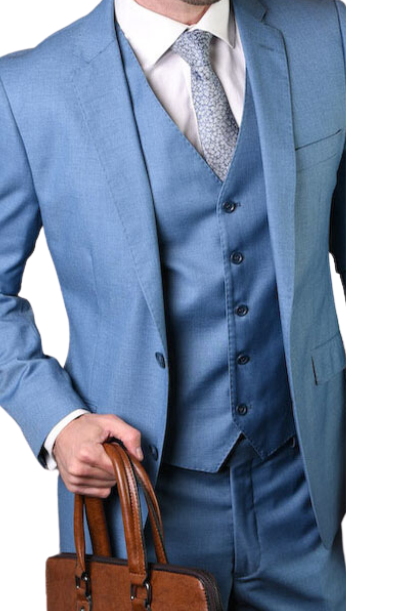 Men Suits - Italian Style Men Slim Fit Suit: Jacket + Vest + Pants - Gray  Color | Grey slim fit suit, Slim fit suit, Slim fit men